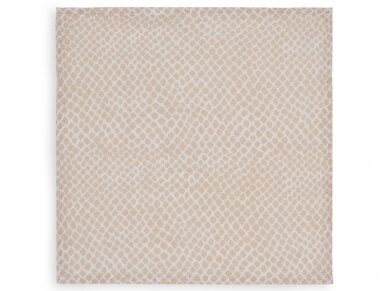 Jollein muslino audinio vystyklų rinkinys 70x70 Snake Pale Pink 3vnt 1