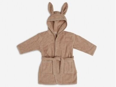 Jollein bathrobe 3-4 years Biscuit