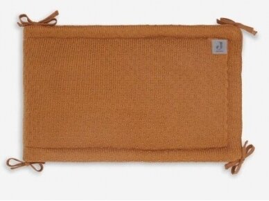 Bedbumper 35x180cm Bliss Knit Caramel 1