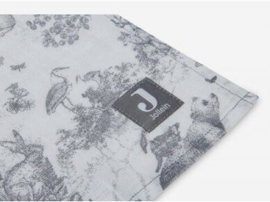 Hydrophilic Cloth 115x115cm Blue Forest Animals 2