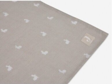 Hydrophilic Cloth 115x115cm Dotted Rabbit Nougat 1