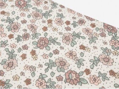 Jollein cloth Hydrophil 70x70cm Retro Flowers 3 pieces 2