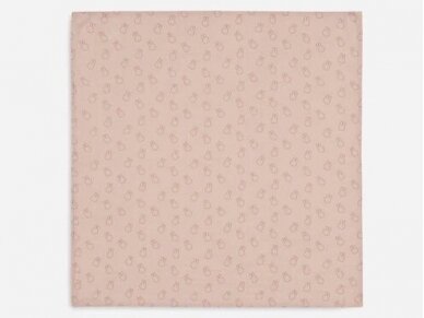 Jollein cloth Hydrophil 70x70cm Miffy Silhouettes Wild Rose 3 pieces   1