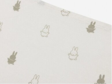 Jollein cloth Hydrophil 70x70cm Happy Miffy Olive Green 3 pieces  2