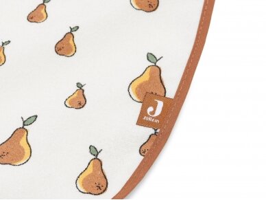 Jollein neperšlampamų seilinukų rinkinys Bib Pear Caramel 3 vnt. 5