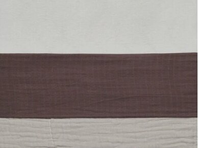 Sheet Crib 120*150cm Wrinkled Chesnut