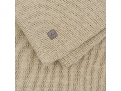 Jollein Pledas Teddy Bliss Knit Nougat 75x100 cm. 2