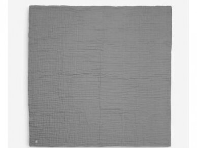 Jollein pledas Wrinkled 120x120cm Storm Grey 1