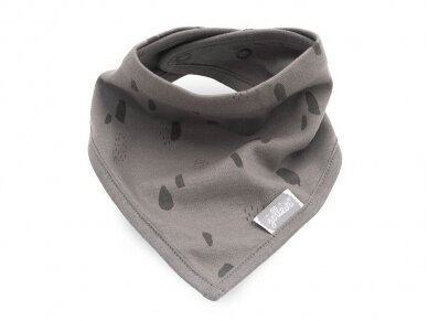 Jollein seilinukas Bandana Spot Storm grey/caramel 1