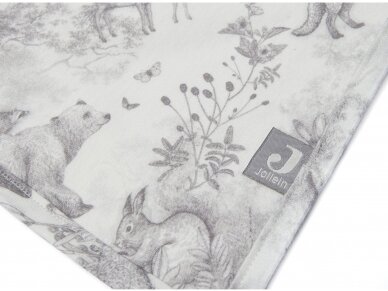 Нагрудник Jollein Bib Bandana Blue Forest animals 2шт 3