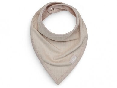 Jollein seilinukas Bib Bandana Basic Stripe Nougat  2 vnt. 1