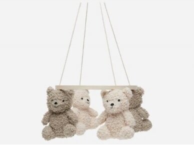 Jollein Teddy Bear карусель Olive Green Naturel