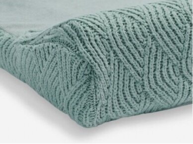 Changing mat cover River Knit 50x70cm Ash green 2