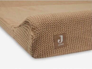 Changing mat cover Basic Knit 50x70cm Biscuit 2