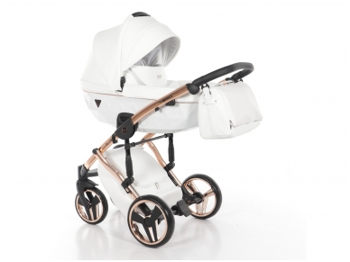 Junama Individual White/rosegold 04 3in1su autokėdute 5