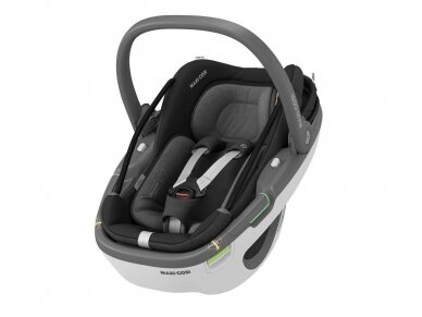 Maxi-Cosi Coral 360 automobilinė kėdutė + FamilyFix 360 Bazė - Essential Black 0-13 kg 2