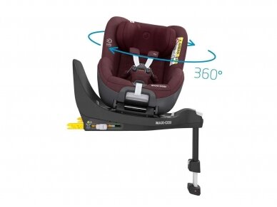 Maxi-Cosi Pearl 360 i-Size automobilinė kėdutė Authentic Red 0-18 kg 6