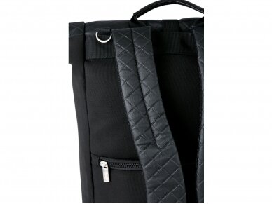 Moon mamos kuprinė Rolltop Black 4