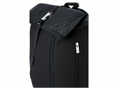 Moon mamos kuprinė Rolltop Black 2