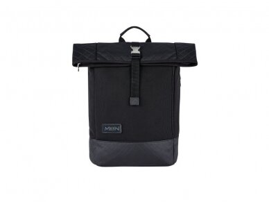 Moon mamos kuprinė Rolltop Black 1