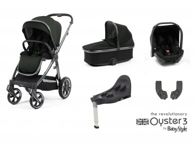 OYSTER 3 STROLLER SET 5IN1 Black Olive