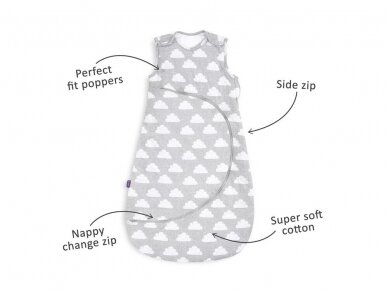 SnuzPounch sleeping bag 6 - 18 m cloud nine 2.5 TOG 4