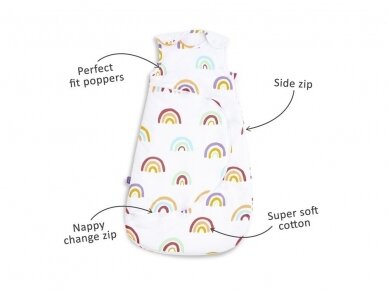 SnuzPouch Sleeping Bag  6 - 18 m Colour Rainbow 1 TOG 4