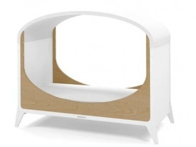 SnuzFino Cot Bed White Natural 3