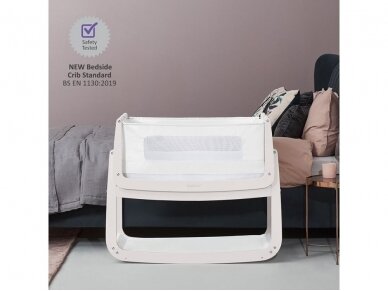 SnuzPod4 Crib lovytė / lopšiukas Rose White 3