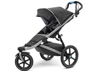 Sportinis vežimėlis THULE Urban Glide2 Aluminium/Dark Shadow Gray