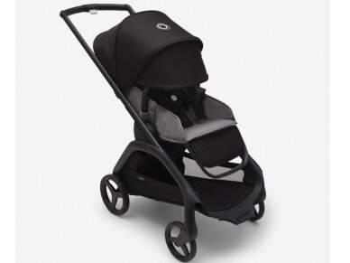 Bugaboo Dragonfly Midnight black/grey mélange/black frame 1