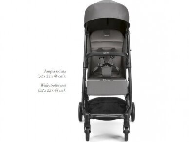 Stroller Inglesina NOW Snap Grey 2