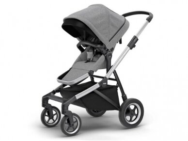 Thule Sleek city stroller aluminium/gray melange