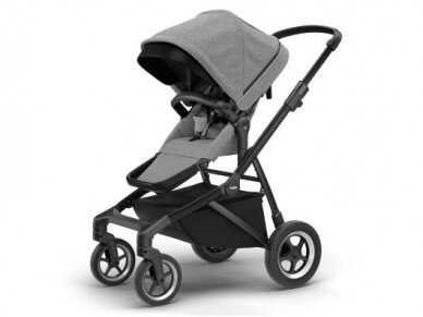 Thule Sleek Gray Melange on Black