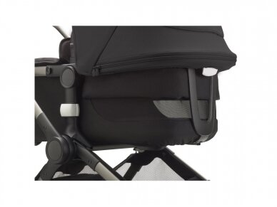 Universalus vežimėlio komplektas 2in1 Bugaboo Fox 3 Midnight black/midnight black/black važiuoklė 6