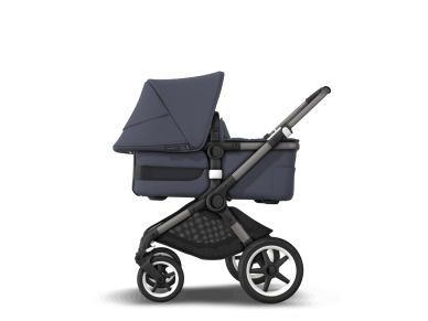 Bugaboo fox steel shop blue black frame