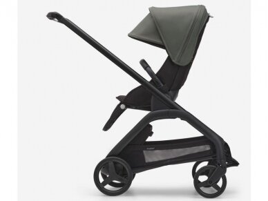 Universalus vežimėlio komplektas Bugaboo Dragonfly 2in1 Forest green/midnight black/black frame 2