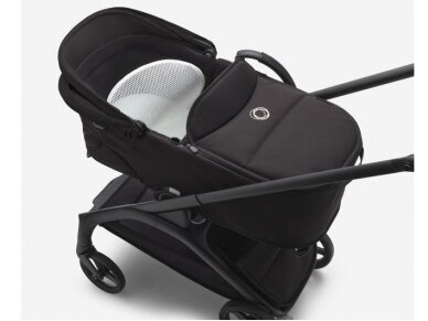 Universalus vežimėlio komplektas Bugaboo Dragonfly 2in1 Misty white/midnight black/black frame 3