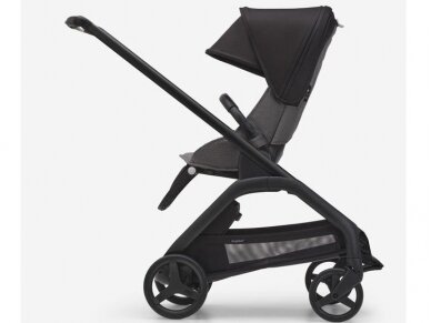 Universalus vežimėlio komplektas Bugaboo Dragonfly 2in1 Midnight black/grey mélange/black frame 4