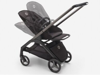 Universalus vežimėlio komplektas Bugaboo Dragonfly 2in1  Desert Taupe/Desert Taupe/black frame 4