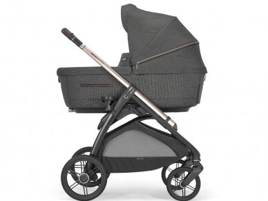 Universalus vežimėlio komplektas Inglesina Aptica 4in1 Velvet Grey + Darwin Infant Recline 0-13 kg 1