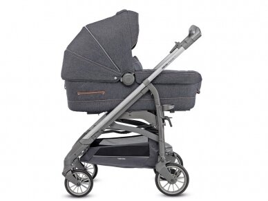 Inglesina Trilogy Travel System 4in1 Village Denim/Titanio-ardesia chassis, Vežimėlių komplektai 2 in 1, Buitinė technika