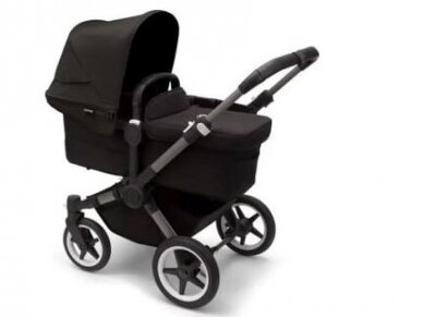 Universalus vežimėlis Bugaboo Donkey 5 Mono 2in1 Graphite/Midnight Black/Midnight Black 1