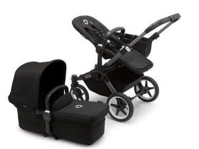 Universalus vežimėlis Bugaboo Donkey 5 Mono 2in1 Graphite/Midnight Black/Midnight Black 2