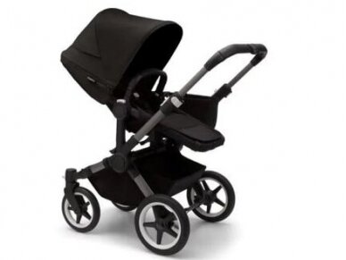 Universalus vežimėlis Bugaboo Donkey 5 Mono 2in1 Graphite/Midnight Black/Midnight Black 3