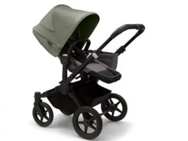 Universalus vežimėlis Bugaboo Donkey 5 Mono 2in1 Black/Grey Melange/Forest Green 3