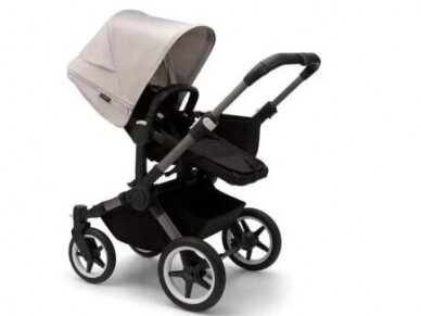 Universalus vežimėlis Bugaboo Donkey 5 Mono 2in1 Graphite/Midnight Black/Misty White 3