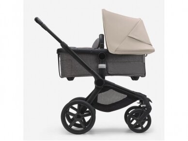 Универсальная коляска Bugaboo Fox 5 Desert taupe/Grey melange/black frame 2in1 1