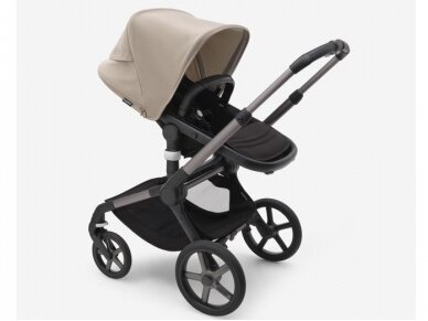 Bugaboo Fox 5 Desert taupe/Midnight black/graphite frame 2in1 2