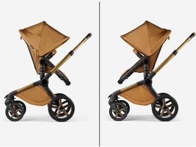 Bugaboo Fox 5  Limited Edition Noir Amber Glow 6in1 6